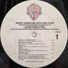 Load image into Gallery viewer, Randy Crawford : Rich And Poor (LP, Album)