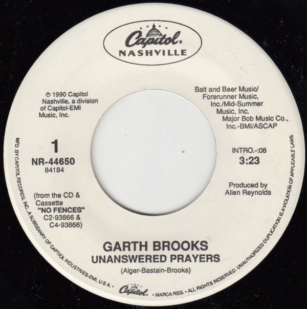 Garth Brooks : Unanswered Prayers (7