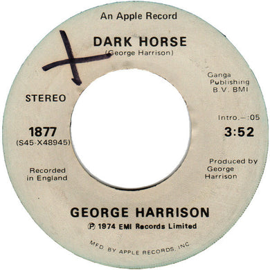 George Harrison : Dark Horse (7