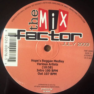 Various : The Mix Factor (July 2003) (2x12", Comp)