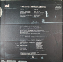 Load image into Gallery viewer, Vigrass &amp; Osborne : Queues (LP, Album, Tri)