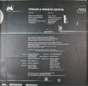 Vigrass & Osborne : Queues (LP, Album, Tri)