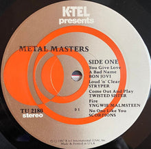 Load image into Gallery viewer, Various : Metal Masters (LP, Comp, HuB)