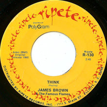 Load image into Gallery viewer, James Brown &amp; The Famous Flames : Try Me / Think (7&quot;)