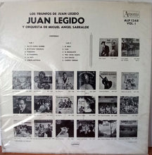 Load image into Gallery viewer, Juan Legido : Los Triunfos De Juan Legido (LP, Comp)