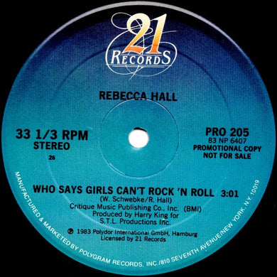 Rebecca Hall : Who Says Girls Can't Rock 'N Roll (12