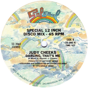 Judy Cheeks : Mellow Lovin' (12", Single)