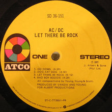 Load image into Gallery viewer, AC/DC : Let There Be Rock (LP, Album, PR )