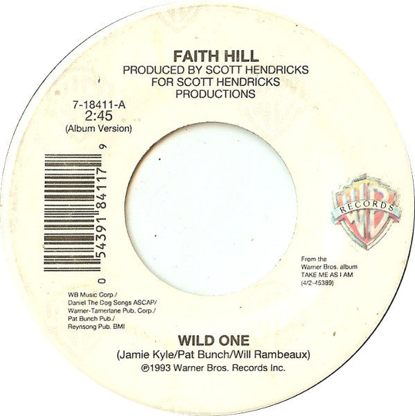 Faith Hill : Wild One (7