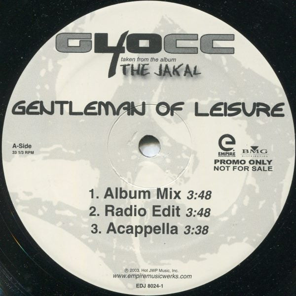 40 Glocc : Gentlemen Of Leisure / Leave Me Alone (12