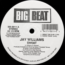 Load image into Gallery viewer, Jay Williams : Sweat (12&quot;)