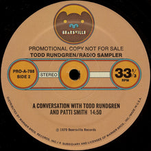 Load image into Gallery viewer, Todd Rundgren : Radio Sampler (LP, Promo, Smplr)