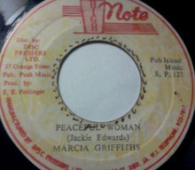 Load image into Gallery viewer, Marcia Griffiths : Peaceful Woman (7")
