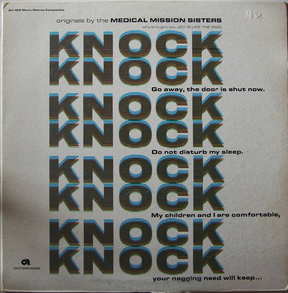 The Medical Mission Sisters* : Knock Knock (LP, Album, Mono)