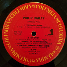 Load image into Gallery viewer, Philip Bailey : Chinese Wall (LP, Album, Pit)