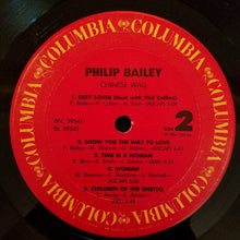 Load image into Gallery viewer, Philip Bailey : Chinese Wall (LP, Album, Pit)