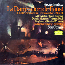Load image into Gallery viewer, Hector Berlioz, Edith Mathis, Stuart Burrows, Donald McIntyre, Thomas Paul*, Tanglewood Festival Chorus, Boston Symphony Orchestra, Seiji Ozawa : La Damnation De Faust (3xLP + Box)