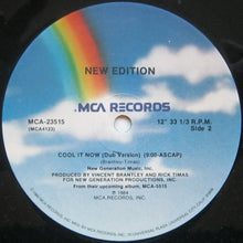 Load image into Gallery viewer, New Edition : Cool It Now (12", Single, Glo)