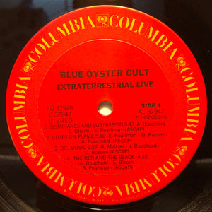 Blue Öyster Cult : Extraterrestrial Live (2xLP, Album, Pit)