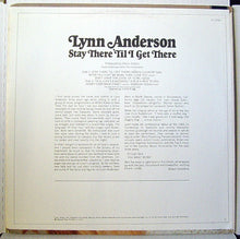Load image into Gallery viewer, Lynn Anderson : Stay There 'Til I Get There (LP, Album, RE)