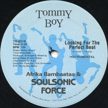 Load image into Gallery viewer, Afrika Bambaataa &amp; Soulsonic Force : Looking For The Perfect Beat (12&quot;, RE)