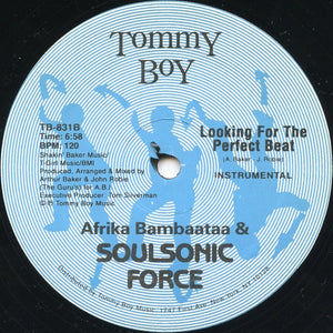 Afrika Bambaataa & Soulsonic Force : Looking For The Perfect Beat (12", RE)