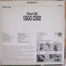 Load image into Gallery viewer, Vikki Carr : That's All (LP, Comp)