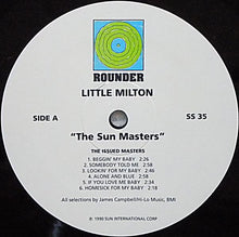 Load image into Gallery viewer, Little Milton : The Sun Masters (LP, Comp)