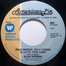 Load image into Gallery viewer, The Ides Of March / Allan Sherman : Vehicle / Hello Muddah, Hello Fadduh (A Letter From Camp) (7", RE, Spe)