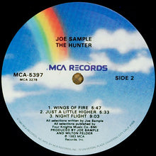 Load image into Gallery viewer, Joe Sample : The Hunter (LP, Album, Glo)