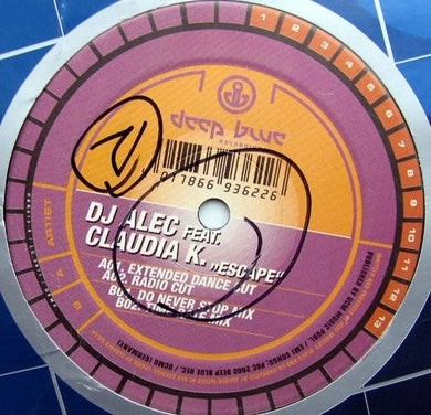 DJ Alec Feat. Claudia Kalla : Escape (12