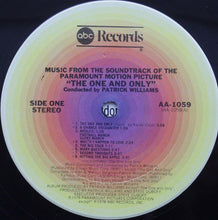 Load image into Gallery viewer, Patrick Williams : The One And Only (Music From The Soundtrack Of The Paramount Motion Picture) (LP, Album)