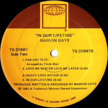 Load image into Gallery viewer, Marvin Gaye : In Our Lifetime (LP, Album)