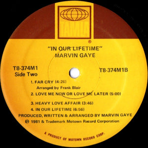 Marvin Gaye : In Our Lifetime (LP, Album)