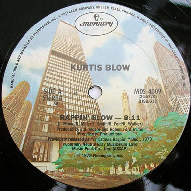 Kurtis Blow : Rappin' Blow (12