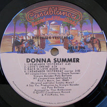 Load image into Gallery viewer, Donna Summer : I Remember Yesterday (LP, Album, Pit)