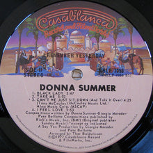 Load image into Gallery viewer, Donna Summer : I Remember Yesterday (LP, Album, Pit)