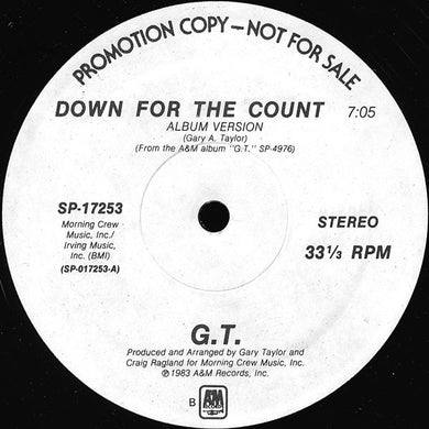 G.T.* : Down For The Count (12