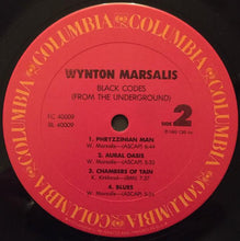 Load image into Gallery viewer, Wynton Marsalis : Black Codes (From The Underground) (LP, Album, Car)