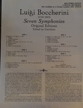 Load image into Gallery viewer, Luigi Boccherini, Cantilena, Adrian Shepherd : Luigi Boccherini - Seven Symphonies (3xLP)
