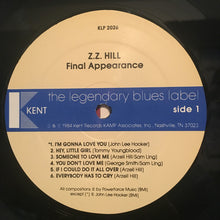 Load image into Gallery viewer, Z.Z. Hill : Final Appearance (LP, Album)