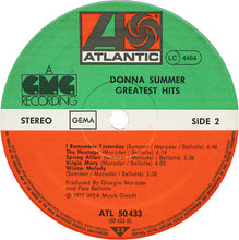 Load image into Gallery viewer, Donna Summer : Greatest Hits (LP, Comp)
