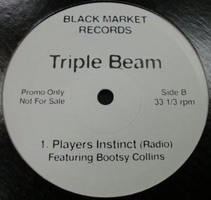 Triple Beam : So High / Players Instinct (12", Promo)