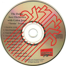 Load image into Gallery viewer, Dallas Jazz Orchestra With Galen Jeter : Turnin&#39; Twenty (CD, Album)