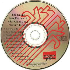 Dallas Jazz Orchestra With Galen Jeter : Turnin' Twenty (CD, Album)