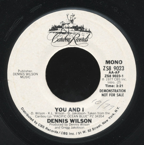 Dennis Wilson (2) : You And I (7
