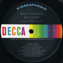 Load image into Gallery viewer, Bing Crosby : Merry Christmas (LP, Album, RE, RP)