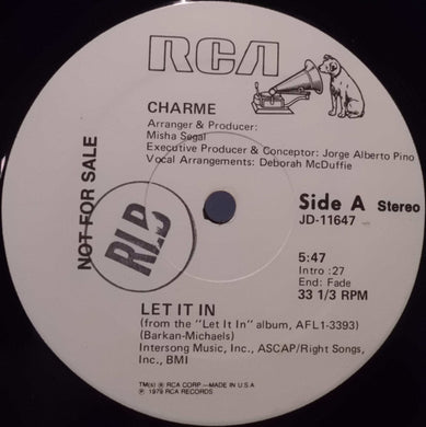 Charme (2) : Let It In (12