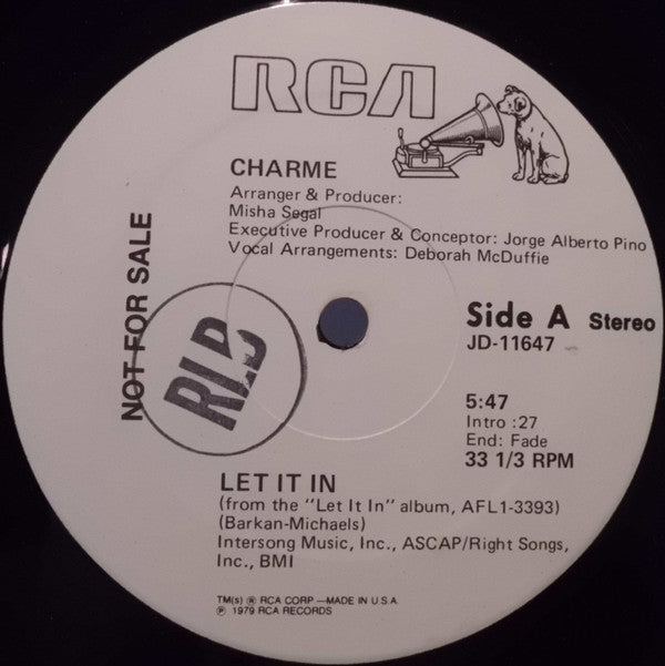 Charme (2) : Let It In (12