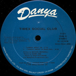 Timex Social Club : Thinkin' About Ya (12", Single)